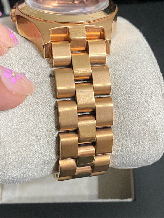 Marc by Marc Jacobs Rose Gold Tone Logo Dial Bracelet Watch main image 10